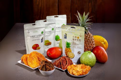 台灣綜合果乾，愛文芒果乾、金鑽鳳梨乾、芭樂乾、楊桃乾